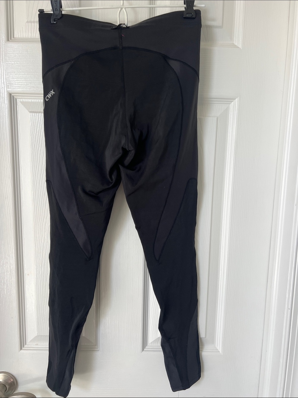 Women's CW-X Black Performance Compression Tights, Size M - Picture 4 of 8